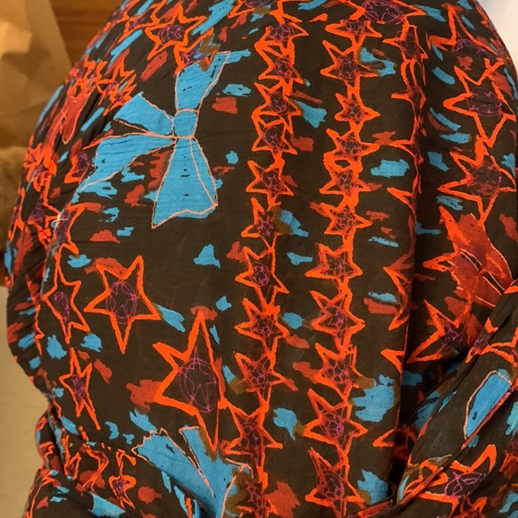 Free people Zandra Rhodes supernova dress new with tags size small - Picture 8 of 10